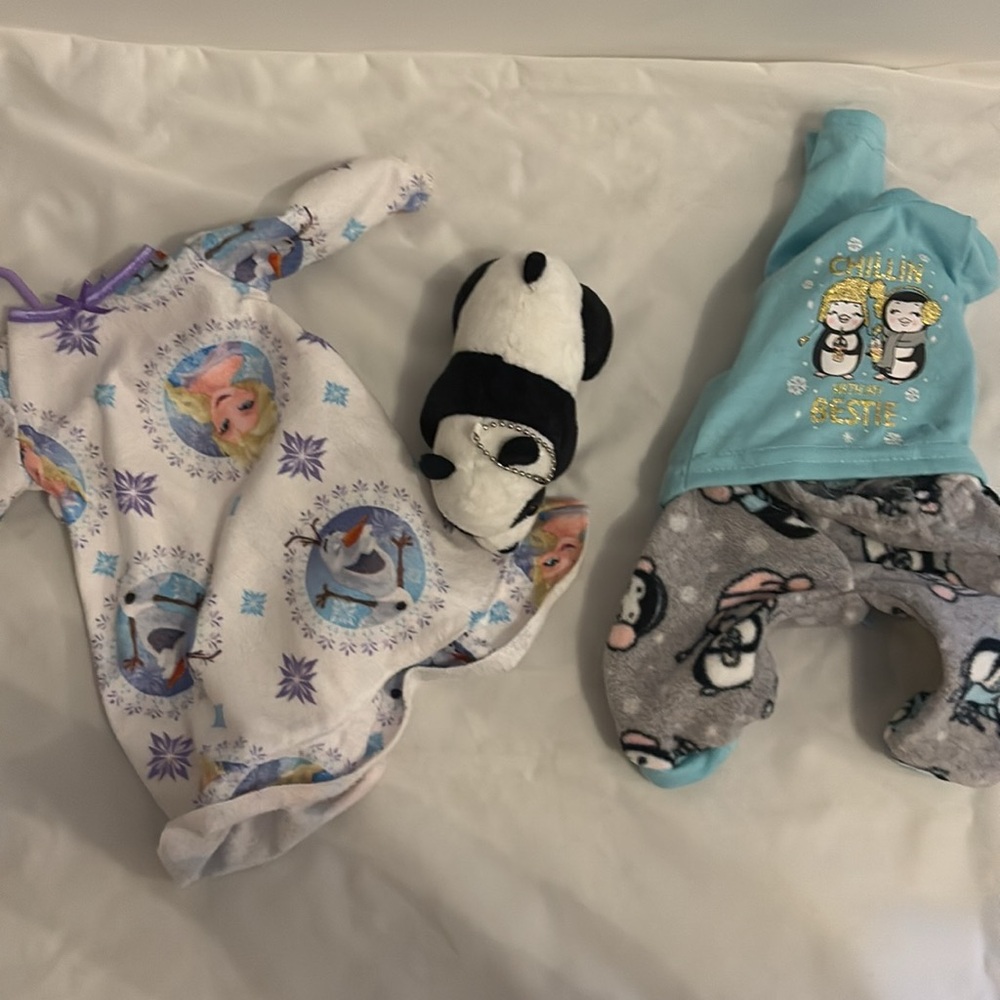 Frozen Themed Kids One Piece Pajama - Multicolor
